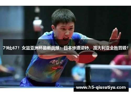79比67！女篮亚洲杯最新战报：日本惨遭逆转，澳大利亚全胜晋级！