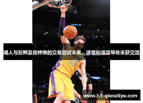 湖人与灰熊及森林狼的交易尝试未果，波普和迪温琴佐未获交流